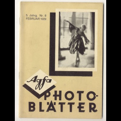 c325/ Agfa Photo Blätter Heft 8 1929