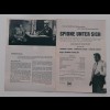 C4298/ Filmprogramm IFK 59 Spione unter sich Henry Fonda, Peter van Eyck