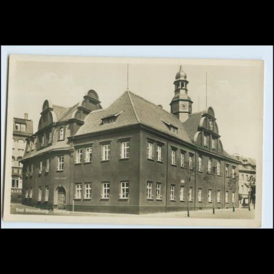 W5D31/ Ronneburg Rathaus Foto AK ca.1935