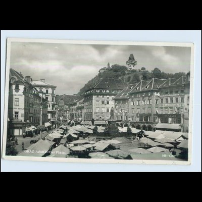 P2W13/ Graz Adolf-H-Platz Foto AK 1942