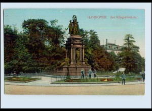 P3E49/ Hannover Am Kriegerdenkmal AK ca.1912