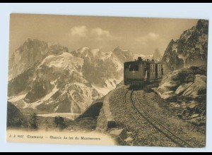P3T72/ Chamonix Chemin de fer du Montenvers Bergbahn AK ca.1912