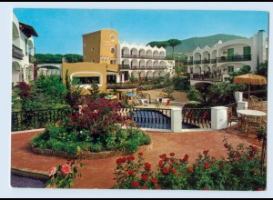 W9F76/ Ischia Porto Hotel Continental Terme AK ca.1975 Italien