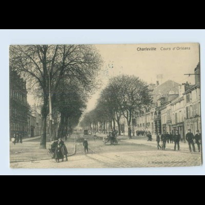 D975/ Charleville Cours d`Orleans AK 1915