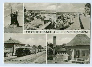 X1D88/ Ostseebad Kühlungsborn mit Bahnhof Bild und Heimat AK 1974