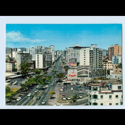 X1D63/ Caracas Venezuela Avenida Urdaneta AK ca. 1970