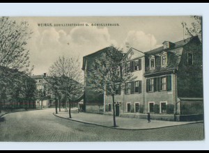 X1E94/ Weimar Schillerstr. AK ca.1912