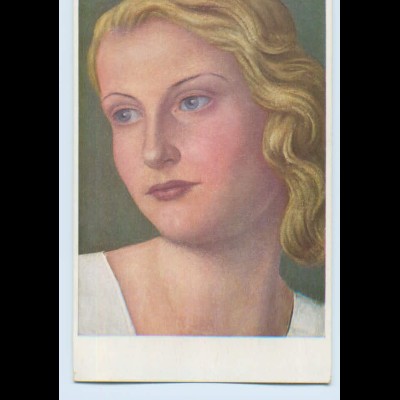 Y11810/ Künstler Hilfswerk 1937 Mädchenbildnis - Bruno Preil AK 