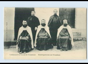L894/ Klostergemeinde van Trivandrum Kerala Indien AK Mission ca.1905