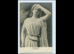 X1T80/ Josephine Reinl. als Brünhilde Richard Wagner, Foto AK ca.1905