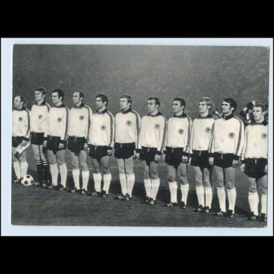Y555/ Deutsche Fußball Nationalmannschaft Mexico 1970 AK