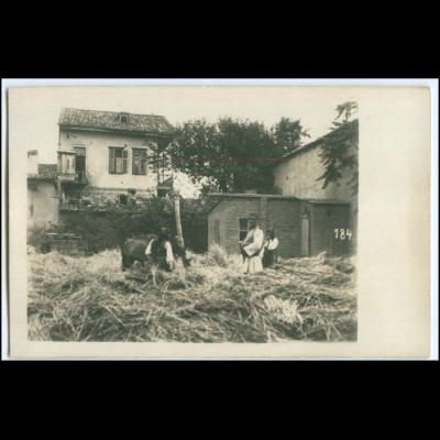 N7881/ Balkan Bosnien Bauern Foto AK ca.1915