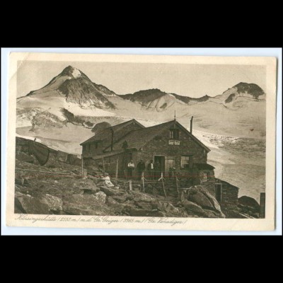 N7655/ Kürsingerhütte Gr. Geiger, Gr. Venediger Berghütte AK ca.1925 