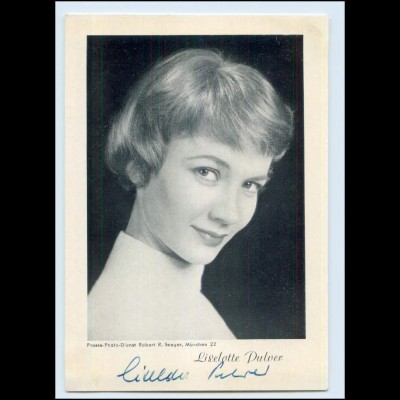 N7828/ Liselotte Pulver Autogramm ca.1955-60