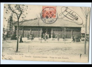 T363/ Marseille Exposition Coloniale 1908 Frankreich Ausstellung 