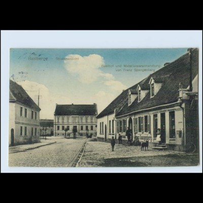 M1212-064./ Baalberge Gasthof Franz Sprangenberg AK 1913