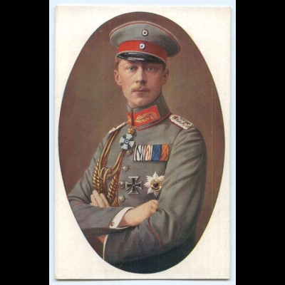 T2740/ Kronprinz Wilhelm mit Ehrenzeichen schöne AK ca.1914