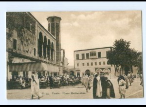 T7282/ Tunis Place HalfaouineTunesien AK Lehnert & Landrock AK ca.1912