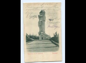 Y6809/ Arnstadt Kaiserturm auf der Altenburg Reliefkarte 1903 AK