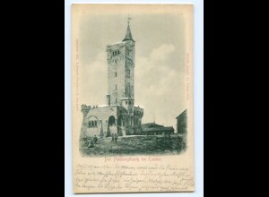 Y6765/ Der Feldbergturm im Taunus Reliefkarte ca.1900 AK