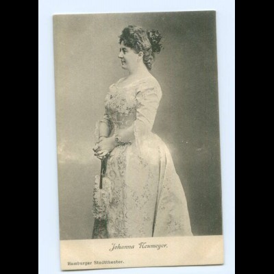 Y8839/ Schauspielerin Johanna Neumeyer Hamburger Stadttheater AK ca.1900