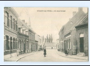 U2614/ Staden bij Yper St. Jans`straat Belgien AK 1916