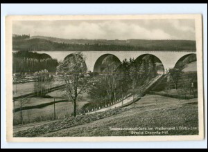 XX00831/ Autobahn Brücke bei Weißensand i. Göltzschtal Foto AK ca.1938