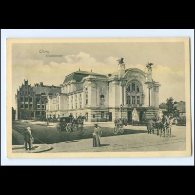 XX001501/ Thorn Stadttheater Westpreußen AK ca.1912