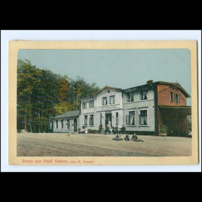 XX001826-239./ Gruß aus Hotel Kleinen 1910 AK