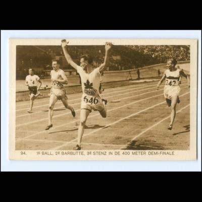 XX002156/ Olympiade 1928 Amsterdam 400-Meter Demi-Finale AK