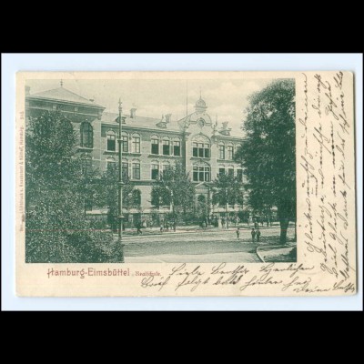 XX002605/ Hamburg Eimsbüttel Realschule 1900 AK