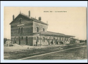 XX004284/ Frankreich Roisel La nouvelle Gare Bahnhof 1922 AK