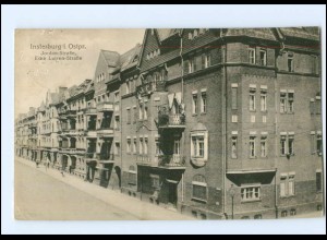 U4566/ Insterburg Jordan-Straße Ecke Luisen-Str. AK 1917 Ostpreußen