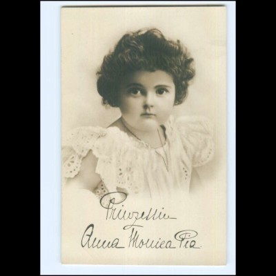 Y11131/ Prinzessin Anna Monica Pia Herzogin von Sachsen Foto AK ca.1908