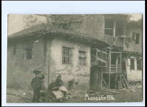 U4871/ Monastir Bitola Mazedonien Foto AK 1916 1. Weltkrieg