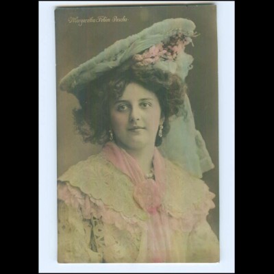 Y12023/ Margarethe Fehim Pascha Schauspielerin Foto AK 1908