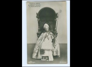 Y12112/ Schauspieler Friedrich Kühne in Faust Foto AK ca.1910