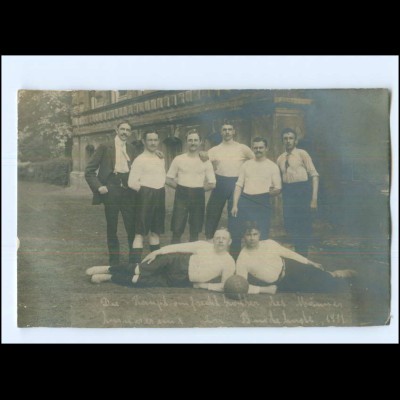 Y14476/ Männerturnverein Buxtehude 1911 Foto AK 