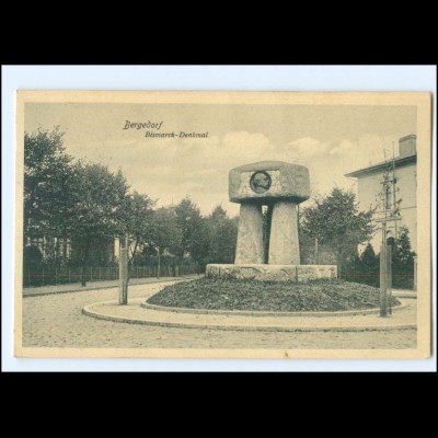 XX004975/ Hamburg Bergedorf Bismarck-Denkmal 1911 AK