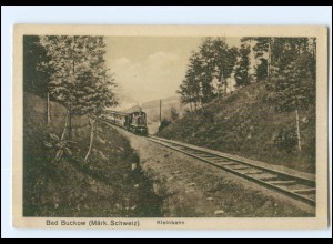 XX004787-153/ Bad Buckow Kleinbahn Eisenbahn AK ca.1930