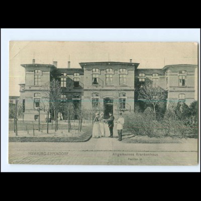 Y12646/ Hamburg Eppendorf Allgemeines Krankenhaus 1906 AK