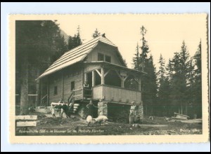 Y13019/ Konradhütte im Dössener Tal bei Mallnitz Kärnten Foto AK ca.1935