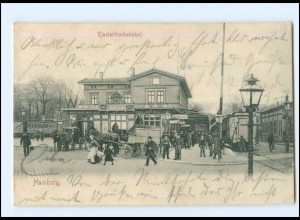 XX005776/ Hamburg Klostertorbahnhof AK 1905