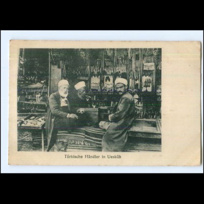 U8770/ Händler aus der Türkei in Üsküb Mazedonien AK 1917
