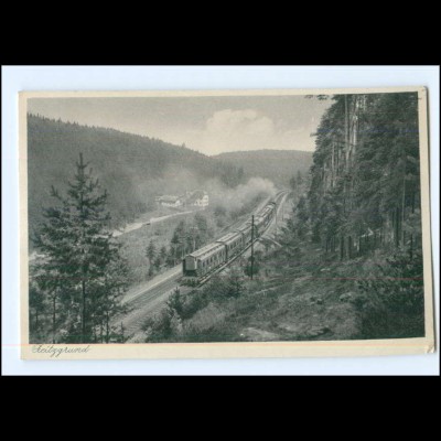 XX006142/ Eisenbahn AK Zeitzgrund Thüringen AK ca.1925