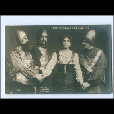 Y14467/ Die Rabensteinerin - Theater-Schauspieler Foto A. Mocsigay ca.1910