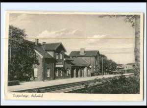 XX007158-2175/ Cadenberge Bahnhof ca.1940 AK