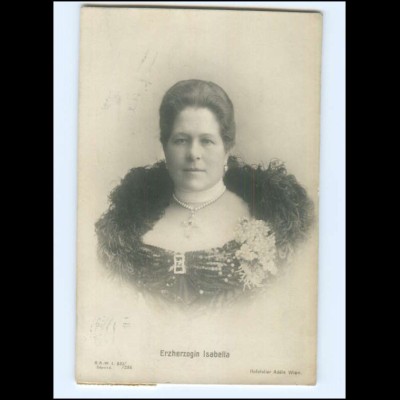 Y14557/ Erzherzogin Isabella von Österreich-Teschen Foto AK 1911