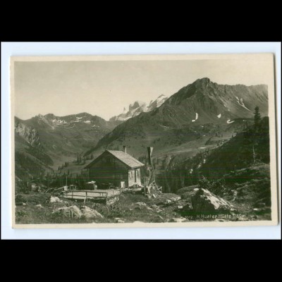 Y14633/ Berghütte Heinrich Hueter-Hütte Österreich Foto AK ca.1930