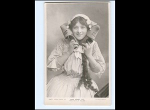 Y14693/ Junge Frau Miss Isabel Jay MIss Hook of Holland Foto AK ca.1912